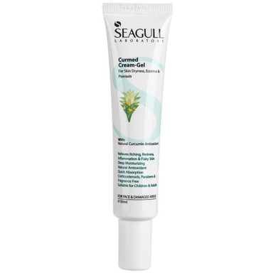ژل بازسازی کننده پوست سی گل (Seagull) مدل Curmed حاوی زردچوبه حجم 50 میلی‌لیتر