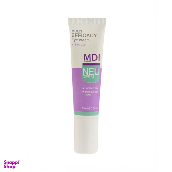کرم دور چشم نیودرم مدل Multi Efficacy حجم 15 میلی لیتر