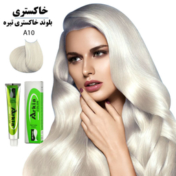 رنگ مو آرکیا (Arkia) شماره A10 رنگ بلوند خاکستری پلاتینه حجم 100 میلی‌ لیتر