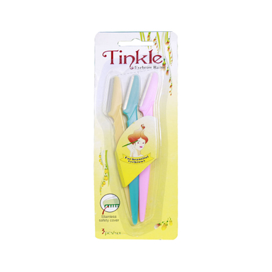 تیغ ابرو تینکل (Tinkle) مدل Tn-98 بسته 3 عددی چند رنگ