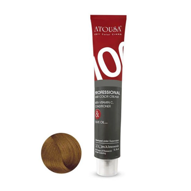 رنگ مو آتوسا (Atousa) شماره 7.3-G6 رنگ بلوند طلایی متوسط حجم 100 میلی لیتر