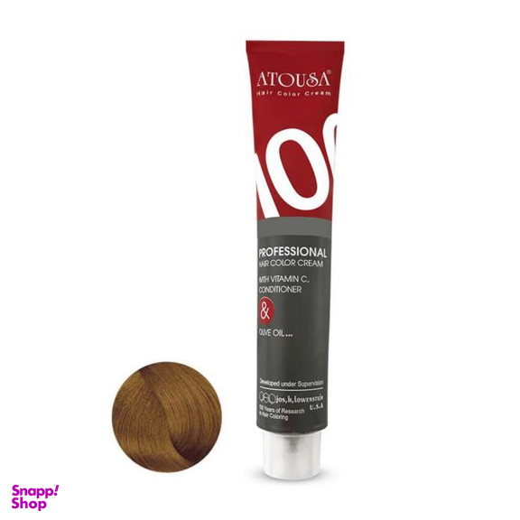 رنگ مو آتوسا (Atousa) شماره 7.3-G6 رنگ بلوند طلایی متوسط حجم 100 میلی لیتر