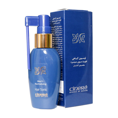 لوسیون گیاهی تقویت مو سینره (Cinere) مناسب آقایان مدل Revitalising حجم 60 میلی لیتر