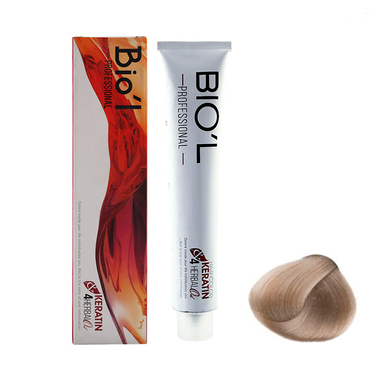 رنگ مو بیول (Biol) سری Professional شماره 0082 رنگ بلوند صدفی روشن حجم 100 میلی‌ لیتر