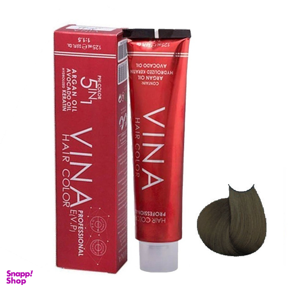 رنگ مو وینا (Vina) شماره A5 رنگ بلوند خاکستری تیره حجم 125 میلی‌لیتر