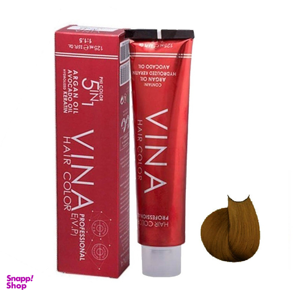 رنگ مو وینا (Vina) شماره 8.3 G7 رنگ بلوند طلایی روشن حجم 125 میلی‌لیتر