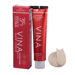 رنگ مو وینا (Vina) شماره 12.9 رنگ سوپر پلاتینی صدفی مرواریدی حجم 125 میلی‌لیتر
