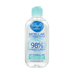 محلول آرایش پاک کن دافی (Duffy) مناسب پوست خشک و نرمال حجم 200 میلی لیتر
