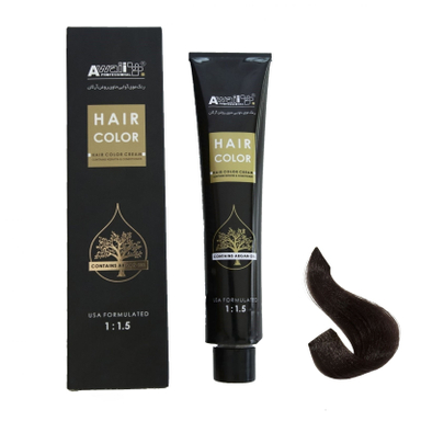 رنگ مو آوایی (Awaii) سری Argan شماره 5.17 رنگ دودی بنفش روشن حجم 120 میلی‌ لیتر