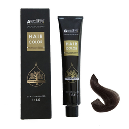 رنگ مو آوایی (Awaii) سری Argan شماره 6.17 رنگ بلوند دودی بنفش تیره حجم 120 میلی‌ لیتر