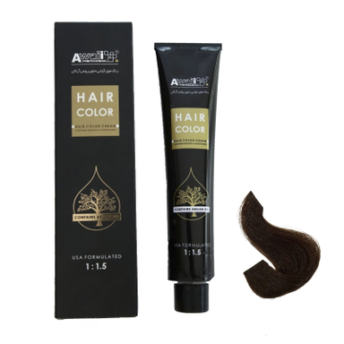 رنگ مو آوایی (Awaii) سری Argan شماره 6.63 رنگ شکلاتی تیره حجم 120 میلی‌ لیتر