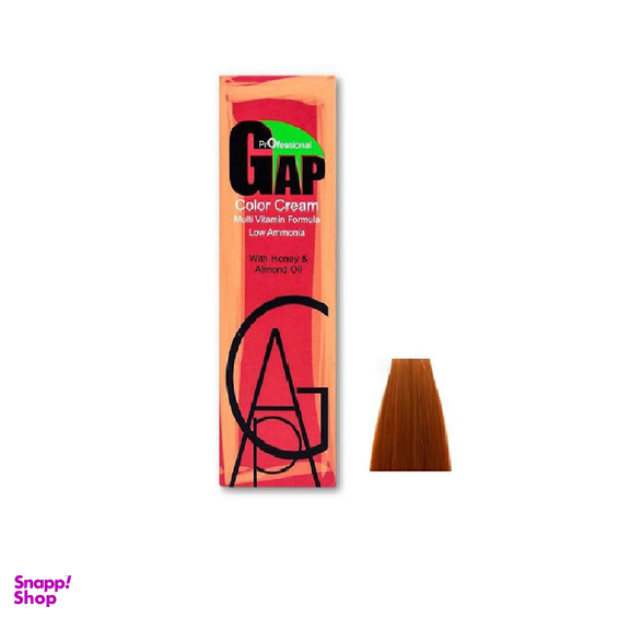 رنگ مو گپ (Gap) شماره 6.4 رنگ بلوند مسی تیره حجم 100 میلی‌لیتر