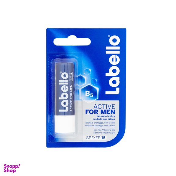بالم لب آقایان لابلو (Labello) مدل Active Spf15