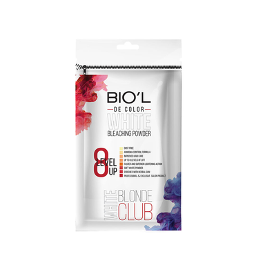 پودر دکلره بیول (Biol) مدل Blonde Club رنگ آبی