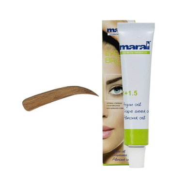 رنگ ابرو مارال (Maral) شماره 6 رنگ بلوند کاکایویی تیره حجم 15 میلی‌لیتر