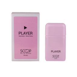 عطر جیبی زنانه اسکوپ مدل Player حجم 25 میلی لیتر
