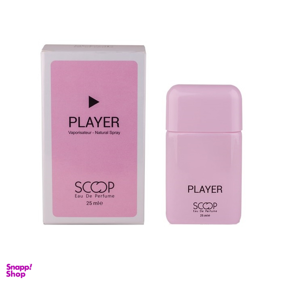 عطر جیبی زنانه اسکوپ مدل Player حجم 25 میلی لیتر