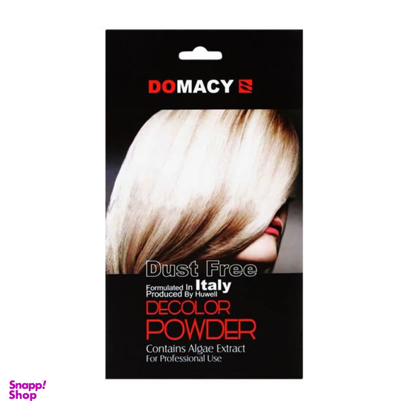 ساشه پودر دکلره دوماسی (Domacy) مدل var رنگ سفید وزن 30 گرم