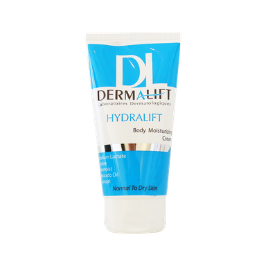 کرم مرطوب کننده بدن درمالیفت (Dermalift) هیدرالیفت حجم 150 میلی‌ لیتر