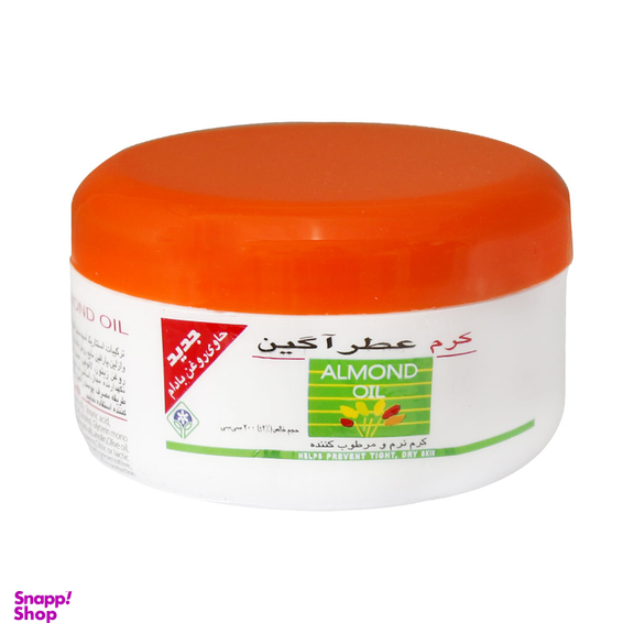 کرم عطرآگین (Atragin) حاوی بادام حجم 200 میلی‌ لیتر