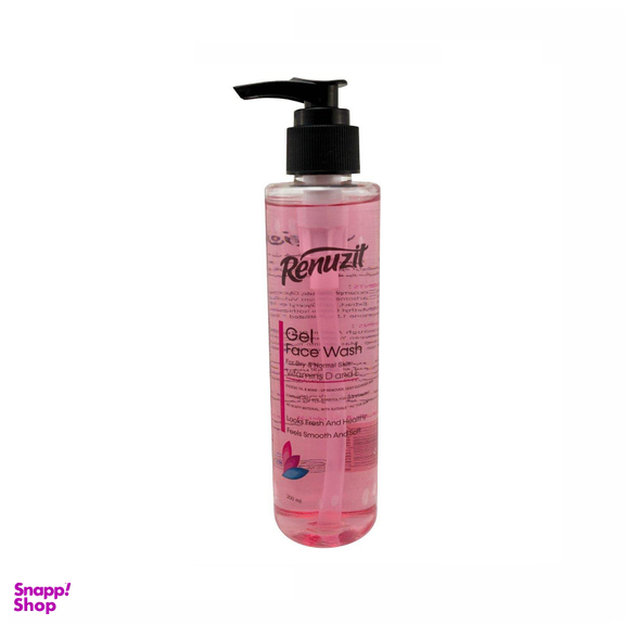 ژل شست‌ و شوی صورت رینوزیت (Renuzit) مدل dry and normal skin حجم 200 میلی‌ لیتر