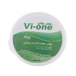 پودر سفید کننده دندان وی وان (Vi-One) مدل نعنایی وزن 50 گرم