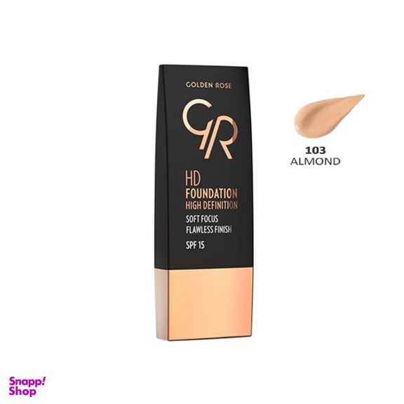 کرم پودر گلدن رز (GoldenRose) مدل HD