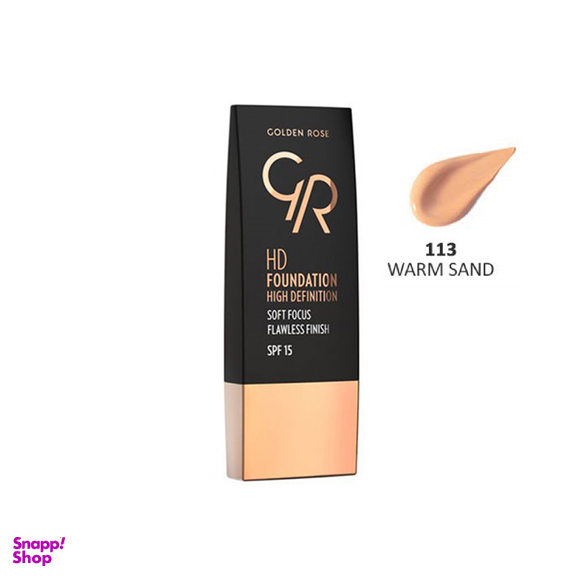 کرم پودر گلدن رز (GoldenRose) مدل HD