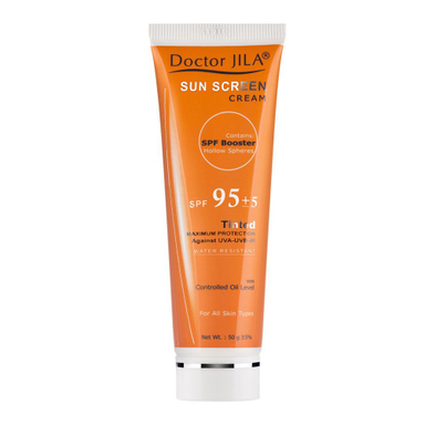 کرم ضد آفتاب رنگی دکتر ژیلا (Doctor Jila) با Spf 95