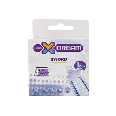 کاندوم فضایی ایکس دریم (Xdream) مدل Sword بسته 1 عددی