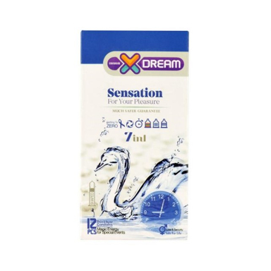 کاندوم ایکس دریم (XDream) مدل Sensation بسته 12 عددی