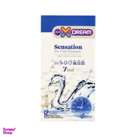 کاندوم ایکس دریم (XDream) مدل Sensation بسته 12 عددی