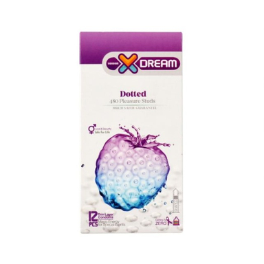 کاندوم ایکس دریم (XDream) مدل Dotted بسته 12 عددی