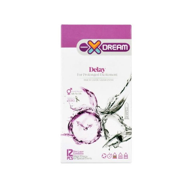 کاندوم ایکس دریم (XDream) مدل Delay بسته 12 عددی