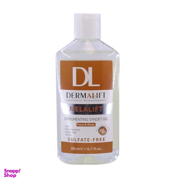 ژل شستشو و روشن کننده پوست درمالیفت مدل Melalift حجم 200 میلی لیتر