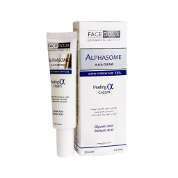 کرم لایه بردار فیس دوکس مدل Alphasome %15 حجم 30 میلی‌ لیتر