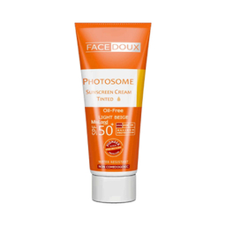 کرم ضد آفتاب فیس دوکس (Face Doux) سری Photosome با SPF50 مناسب پوست های چرب رنگ بژ روشن حجم 40 میلی‌‌ لیتر