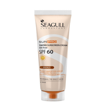 کرم ضد آفتاب رنگی سی گل مدل Sunpro SPF60 حجم 50 میلی لیتر