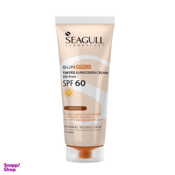 کرم ضد آفتاب رنگی سی گل مدل Sunpro SPF60 حجم 50 میلی لیتر