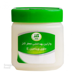 وازلین معطر کنز (Kanz) حاوی ویتامین E حجم 125 میلی‌لیتر