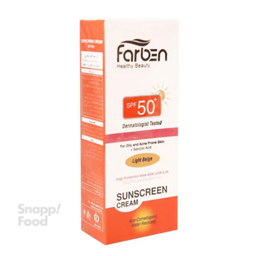 کرم ضد آفتاب ضد چروک فاربن (Farben) حجم 50 میلی‌لیتر