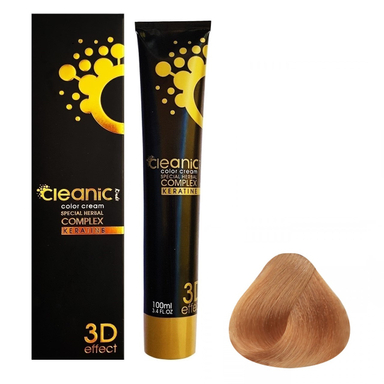 رنگ مو کلینیک کیندی (Cleanic Kindii) شماره 9.74 رنگ بلوند عسلی خیلی روشن حجم 100 میلی‌ لیتر