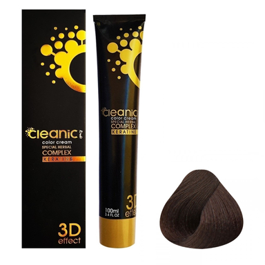 رنگ مو کلینیک کیندی (Cleanic Kindii) شماره 5.72 رنگ قهوه ای کاکایویی روشن حجم 100 میلی‌ لیتر