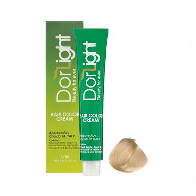 رنگ مو دورلایت (Dorlight) شماره 1004 رنگ کرم روشن حجم 100 میلی‌لیتر
