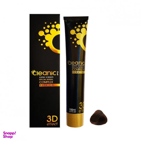 رنگ مو کلینیک کیندی (Cleanic Kindii) شماره 5.3 رنگ قهوه ای طلایی روشن حجم 100 میلی‌لیتر