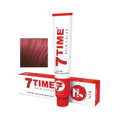 رنگ مو سون تایم (7Time) شماره Z.6 رنگ بلوند ماهوگانی قرمز تیره حجم 100 میلی‌لیتر