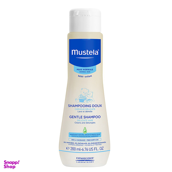 شامپو سر موستلا (Mustela) حجم 200 میلی‌لیتر