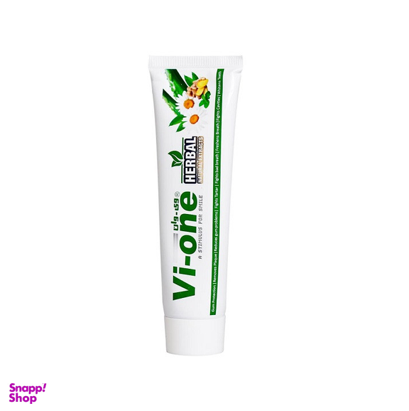 خمیردندان گیاهی وی وان (Vi-One) وزن 80 گرم