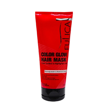 ماسک مو فولیکا (Fulica) مدل Color Glow مخصوص موهای رنگ شده وزن 200 گرم
