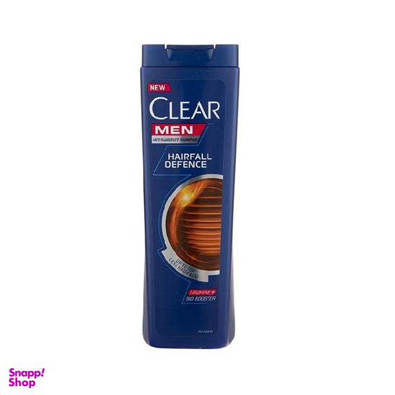 شامپو ضد شوره وضد ریزش مردانه کلیر مدل Hair Fall Defense حجم 400 میلی لیتر